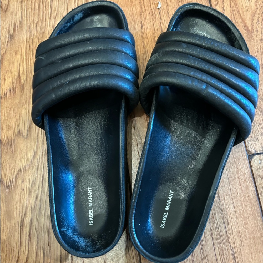 Isabel Marant sandals- black- size 7